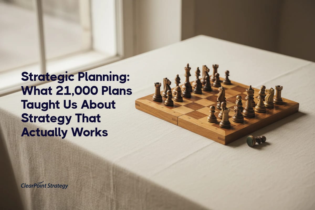 What Is Strategic Planning? Definition, Process and ClearPoint Data