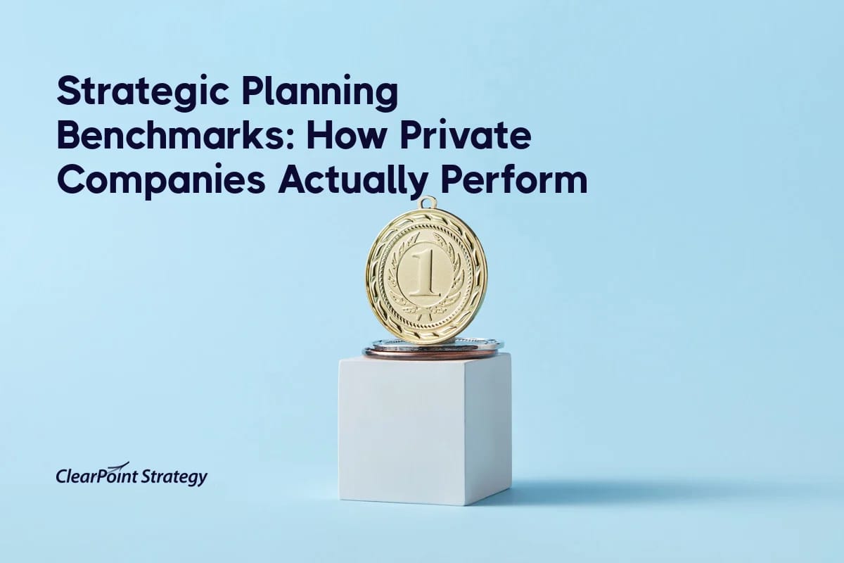 Strategic Planning Benchmarks: How Private Companies Actually Perform